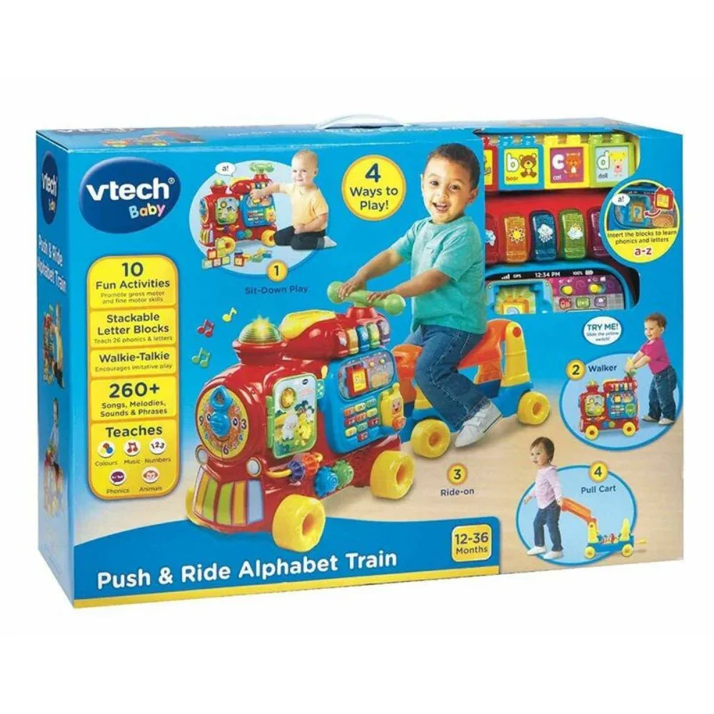 VTech Push and Ride Alphabet Train
